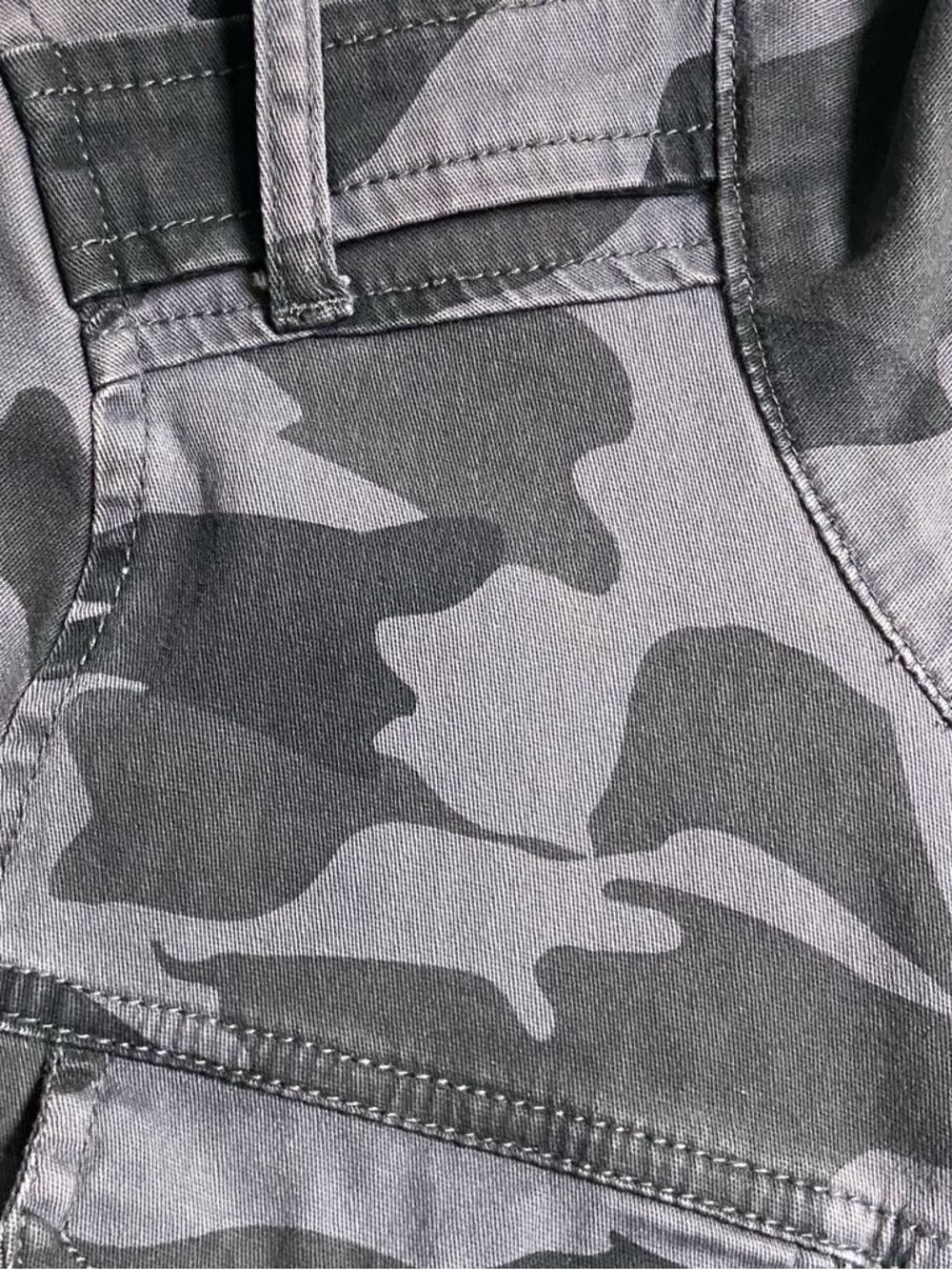 American Rag Grey Camo Utility Jacket Womens Size M - Picture 8 of 16